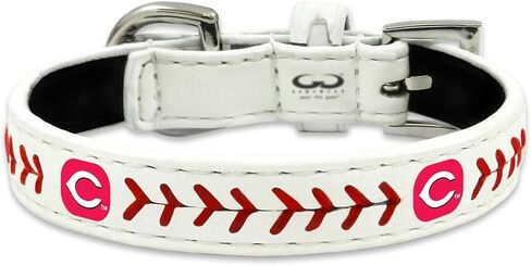 MLB Classic Leather Baseball Dog Collar in Saudi Arabia