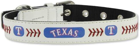 MLB Classic Leather Baseball Dog Collar in Saudi Arabia