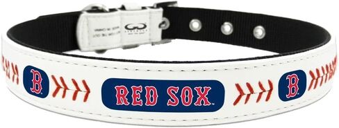 MLB Classic Leather Baseball Dog Collar in Saudi Arabia