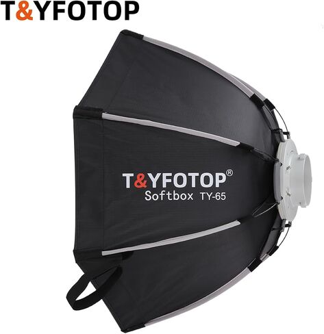 Softbox with Bowens Mount, Octagonal 48 inch, Black (22 inches/K2-55) in Saudi Arabia