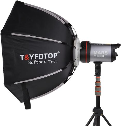 Softbox with Bowens Mount, Octagonal 48 inch, Black (22 inches/K2-55) in Saudi Arabia