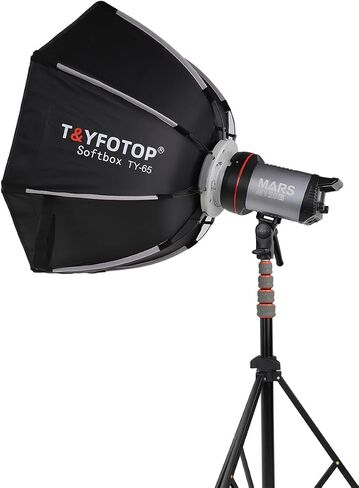 Softbox with Bowens Mount, Octagonal 48 inch, Black (22 inches/K2-55) in Saudi Arabia