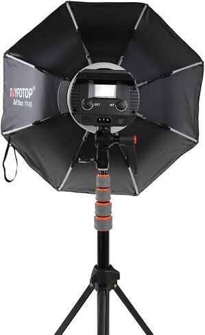 Softbox with Bowens Mount, Octagonal 48 inch, Black (22 inches/K2-55) in Saudi Arabia