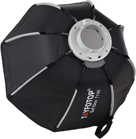 Softbox with Bowens Mount, Octagonal 48 inch, Black (22 inches/K2-55) in Saudi Arabia
