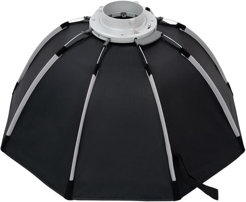 Softbox with Bowens Mount, Octagonal 48 inch, Black (22 inches/K2-55) in Saudi Arabia