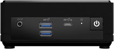 كمبيوتر صغير MSI Cubi N ADL: Intel Pentium N200، Intel UHD، ذاكرة 4 جيجابايت، 128 جيجابايت M.2 SSD، WiFi، شاشة مزدوجة، Window 11 pro: أسود ADL-065US in Saudi Arabia
