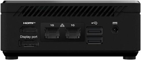 كمبيوتر صغير MSI Cubi N ADL: Intel Pentium N200، Intel UHD، ذاكرة 4 جيجابايت، 128 جيجابايت M.2 SSD، WiFi، شاشة مزدوجة، Window 11 pro: أسود ADL-065US in Saudi Arabia