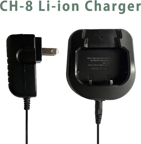 Baofeng الأصلي UV82 الولايات المتحدة شاحن بطارية LED CH-8 ل Baofeng UV82 UV-82L UV-82HX UV-82HP UV82 زائد اتجاهين راديو الملحقات in Saudi Arabia
