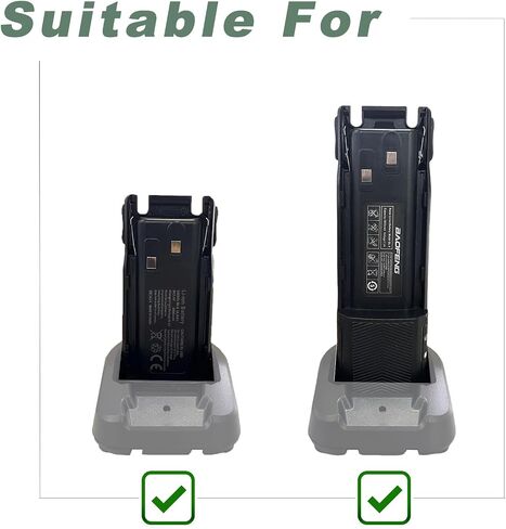 Baofeng الأصلي UV82 الولايات المتحدة شاحن بطارية LED CH-8 ل Baofeng UV82 UV-82L UV-82HX UV-82HP UV82 زائد اتجاهين راديو الملحقات in Saudi Arabia