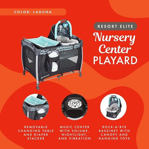 MUV من Baby Trend Custom Grow Nursery Center Playard، جاكلين in Kuwait