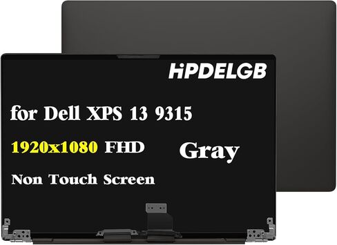 بديل لجهاز Dell XPS 13 9315 P153G P153G001 1920x1080 شاشة LCD غير تعمل باللمس باللون الرمادي in Kuwait