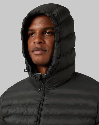 32 Degrees Heat Men's Lightweight Poly-Fill Packable Jacket | Zippered Pockets | Layering | Water Repellent in Saudi Arabia