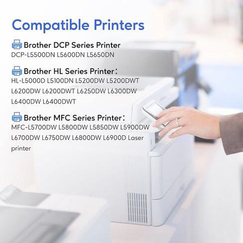خراطيش حبر TN229 متوافقة مع طابعات Brother TN229XL مع MFC-l3720cdw MFC-l3780cdw MFC-l3280cdw HL-L3220cdw (حزمة 4 XL) in Saudi Arabia