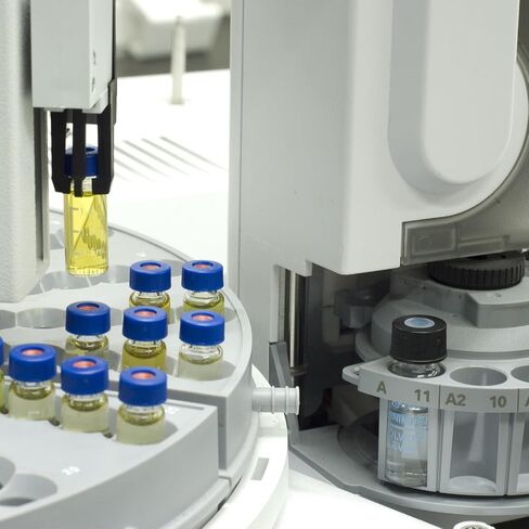 باتيكل 4 مل قارورة عينات تلقائية، 200 حزمة ما قبل الشق Septa HPLC/GC قارورة 9-425 مختبر العنبر قارورة عينة قارورة مع غطاء برغي أبيض كتابة التصحيح PTFE سيليكون لختم LC in Saudi Arabia