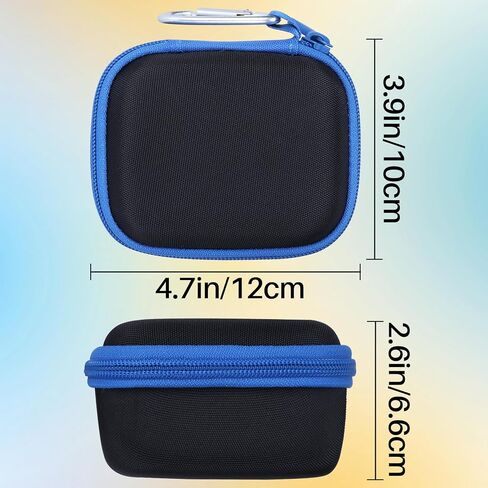Lebakort Hard Case Compatible with Izzo Swami 6000 Handheld Golf GPS (Black + Blue Case) in Saudi Arabia