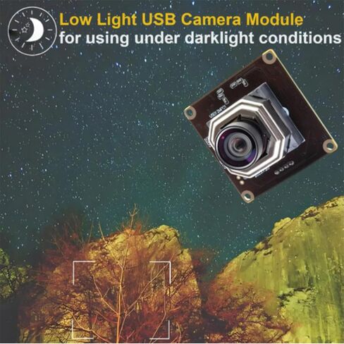USB Camera Module 4K Autofocus Camera 1080P@120fps High Speed Low Light Camera 12MP Wide Angle No Distortion Lightburn PC Camera for Industrial Inspection Altimeter Microscope 3D Printer in Kuwait