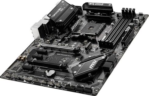 اللوحة الأم MSI Arsenal Gaming AMD Ryzen 2ND والجيل الثالث AM4 M.2 USB 3 DDR4 DVI HDMI Crossfire ATX (B450 TOMAHAWK MAX II) in Kuwait