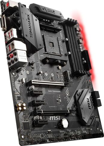 اللوحة الأم MSI Arsenal Gaming AMD Ryzen 2ND والجيل الثالث AM4 M.2 USB 3 DDR4 DVI HDMI Crossfire ATX (B450 TOMAHAWK MAX II) in Kuwait
