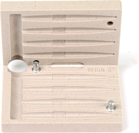 FatFish W150-4C Bait Mold Soft Plastiс Lure Making Injection Mold for Do-It Fishing Lures 3" in Kuwait