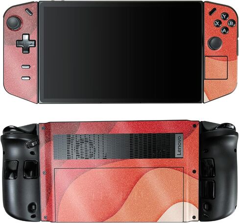 Glossy Glitter Gaming Skin Compatible with Lenovo Legion Go - Surreal Starscape - Premium 3M Vinyl Protective Wrap Decal Cover - Easy to Apply | Crafted in The USA by MightySkins in Saudi Arabia