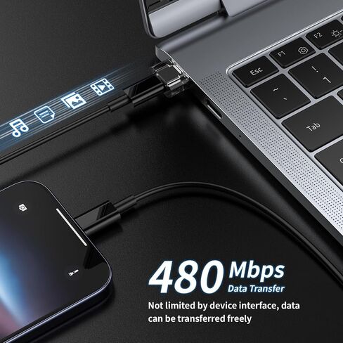 USB A to USB C Adapter 6 Packs, USB Male to C Adapter for Charging & OTG Function, USB-A Male to USB-C Female Adapter Compatible with iPhone15 Plus Pro Max/Airpods/iPad 9 10 Air 5 Mini 6 (Yellow in Saudi Arabia