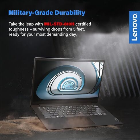 Lenovo Business Laptop, 14 inch FHD Display, AMD Ryzen 5 7520U Processor, 8GB RAM, 512GB PCIe SSD, Long Battery Life, Dolby Audio, Military Grade Durability, Ethernet Port, Win 11 Pro, w/WOWPC Bundle in Saudi Arabia
