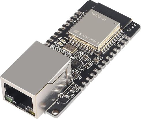 2 Pack WT32-ETH01 ESP32 Module Ethernet WiFi Bluetooth Development Board WT32-ETH01 Embedded Serial Port to Ethernet Converter Serial to WiFi&Bluetooth MCU Module in Saudi Arabia