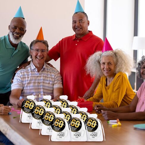 هافاويش 25 مجموعة من هدايا عيد الميلاد الخمسين للضيوف، فتاحة زجاجات على شكل بيرة، فتاحة زجاجات لعمر 50 عامًا مع أكياس أورجانزا لبطاقات الشكر وحبل من القنب، هدايا لحفلات الذكرى السنوية الخمسين للضيوف in Kuwait