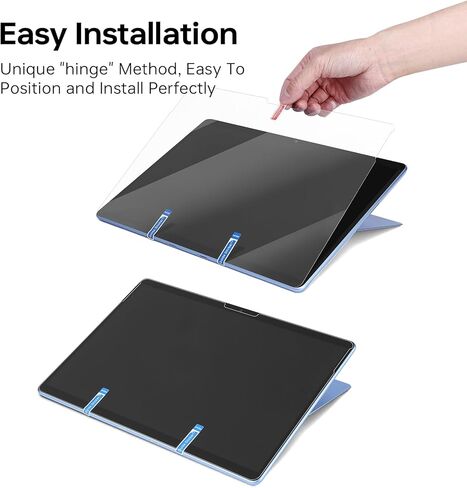 Omnpak 2 واقي شاشة لجهاز Surface Pro 11 2024/Microsoft Surface Pro 9/Surface Pro 10 13 بوصة، زجاج مقسى 9H، يدعم قلم السطح in Kuwait