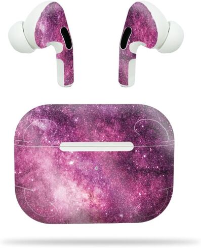 Headphone Skin Compatible with Apple AirPods Pro - Neon Diamond - Premium 3M Vinyl Protective Wrap Decal Cover - Easy to Apply | Crafted in The USA by MightySkins in Saudi Arabia
