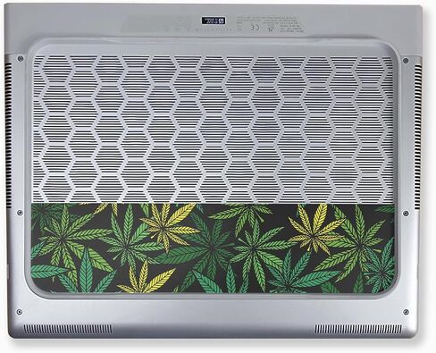 Laptop Skin Compatible with Alienware X16 R2 (2024) - Cannabis Culture - Premium 3M Vinyl Protective Wrap Decal Cover - Easy to Apply | Crafted in The USA by MightySkins in Saudi Arabia
