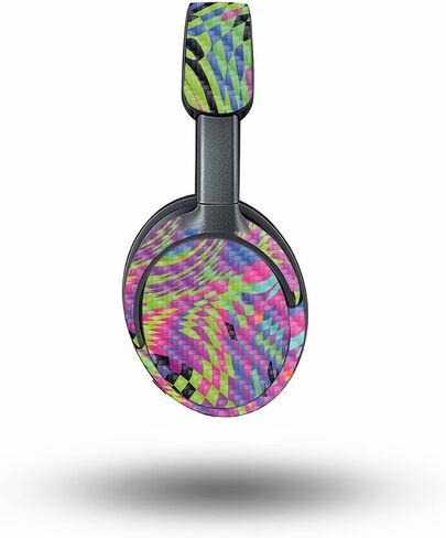 Glossy Glitter Headphone Skin Compatible with Bose QuietComfort Ultra - Orange Pour - Premium 3M Vinyl Protective Wrap Decal Cover - Easy to Apply | Crafted in The USA by MightySkins in Saudi Arabia