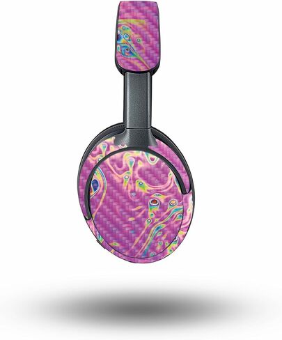 Glossy Glitter Headphone Skin Compatible with Bose QuietComfort Ultra - Orange Pour - Premium 3M Vinyl Protective Wrap Decal Cover - Easy to Apply | Crafted in The USA by MightySkins in Saudi Arabia