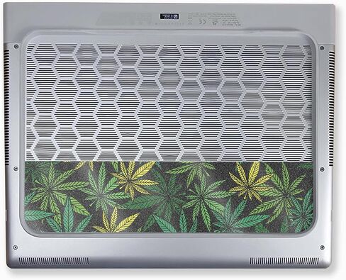 Laptop Skin Compatible with Alienware X16 R2 (2024) - Cannabis Culture - Premium 3M Vinyl Protective Wrap Decal Cover - Easy to Apply | Crafted in The USA by MightySkins in Saudi Arabia