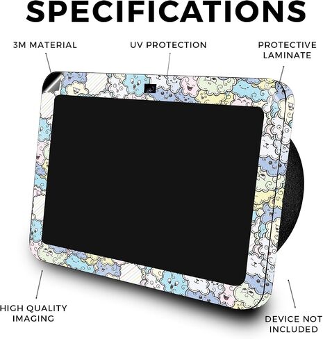 غلاف لامع لامع متوافق مع Amazon Echo Show 8 (الجيل الثالث، 2023) - Rainbow Goofs - غطاء لاصق واقٍ من الفينيل 3M ممتاز - سهل الاستخدام | صُنع في الولايات المتحدة الأمريكية بواسطة MightySkins in Saudi Arabia