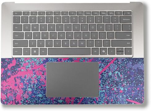 Laptop Skin Compatible with Surface Laptop 7 13.8" (2024) - Vibrant Splatter - Premium 3M Vinyl Protective Wrap Decal Cover - Easy to Apply | Crafted in The USA by MightySkins in Saudi Arabia