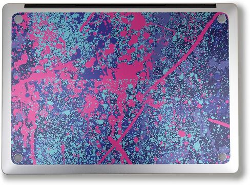 Laptop Skin Compatible with Surface Laptop 7 13.8" (2024) - Vibrant Splatter - Premium 3M Vinyl Protective Wrap Decal Cover - Easy to Apply | Crafted in The USA by MightySkins in Saudi Arabia