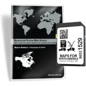 2024 Latest Version 8653-1529 GPS Navigation SD Card Compatible with CT4 CT5 CT5 CT6 XT4 XT5 Blazer Colorado Malibu Acadia Enclave Encore Envision