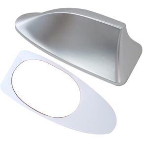 Ebony Shark Fin Roof Antenna Cover for Hyundai Sonata SE Sedan 4-Door 2.4L 2015-2019 - Silver
