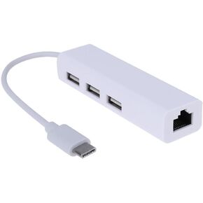 VR robot USB C Hub, 4-Port USB 3.0 Hub Type C to USB 3.0 Hub Adapter with Micro USB for MacBook, Mac Pro, Mac Mini, iMac, Surface Pro, XPS, PC, Flash Drive