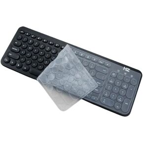 Silicone Laptop Keyboard Cover Skin Protector Compatible for Logitech K780 Multi Device Wireless Keyboard K 780 15.6 (Pink)