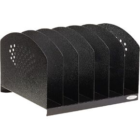 Safco 7-Pocket, Steel Wall Rack, Fits Legal & Letter-Size File/Folders, Document Holder with Mounting Hardware Included