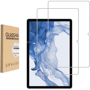 (2 Pack) Screen Protector for Samsung Galaxy Tab S9 Fe/Samsung Tab S9/ S8/ S7 11 inch Tempered Glass，9H Hardness Anti Scratch，Bubble Free，Case Friendly Easy Installation