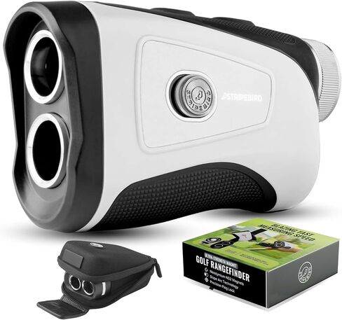 Pro Tour Golf Rangefinder with Slope (Gray) - Range Finder Golf with Ultra-Strength Magnet - Laser Rangefinder w/Slope Technology & Flag Pole Lock Vibration - Golf Range Finder in Kuwait