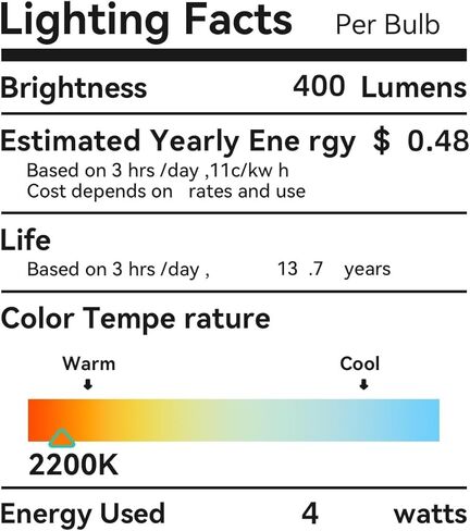AMDTU خمر LED اديسون لمبة خيوط دوامة رقيقة جدا غير قابلة للتعتيم، 25 واط أنبوبي استبدال لمبة الضوء المتوهجة الناعمة الدافئة 2200K، T45 العنبر الزجاج الرجعية LED لمبة 4W، E26 قاعدة 120V 4 حزمة in Kuwait
