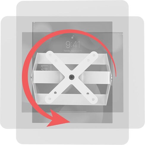 حامل مكتب CTA VESA - حامل مكتب متوافق مع مكتب VESA ومجموعة أجهزة لمعاملات البيع بالتجزئة، والاستخدام في المنزل، وعدادات المكتب والضيافة والمزيد - أسود (ADD-LOCVB) in Saudi Arabia