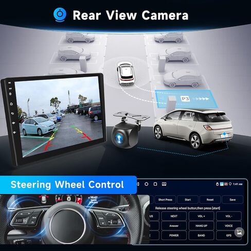 [4G+64G] Android Car Stereo for Toyota Corolla 2009-2013 Radio with Wireless Carplay Android Auto Mirror Link, Hodozzy 9 inch Touch Screen with GPS, Mirror Link, Bluetooth, WiFi, 32EQ, FM/RDS Radio in Saudi Arabia