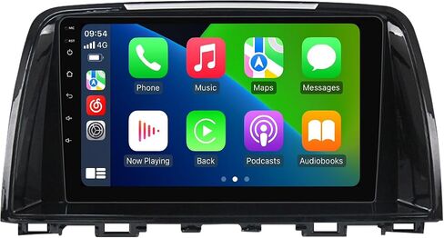 8Core 2+32GB 9" QLED Touch Screen Android Car Stereo for Mazda 6 III GL GJ 2012-2017 Car Radio Built-in Car-Play Android Auto GPS Navigation Dash Kit in Saudi Arabia