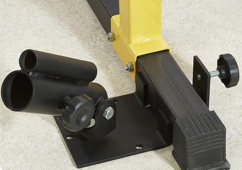 Bulgarian Split Squat Stand, Single Leg Squat Roller, One Leg Squat Stand, Stand-Alone Machine Leg Curl, Lower Body Exercise Specialty Machine, Strength Training for Home Gym, Black in Kuwait