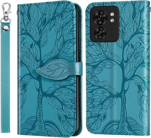 Case for Motorola Moto G Stylus 5G 2022 Wallet Case Protective Flip Case Folio Book PU Leather Phone Case with Card Holder Lanyard Magnetic Closure for Moto G Stylus 5G 2022 6.8''- Turquoise in Saudi Arabia